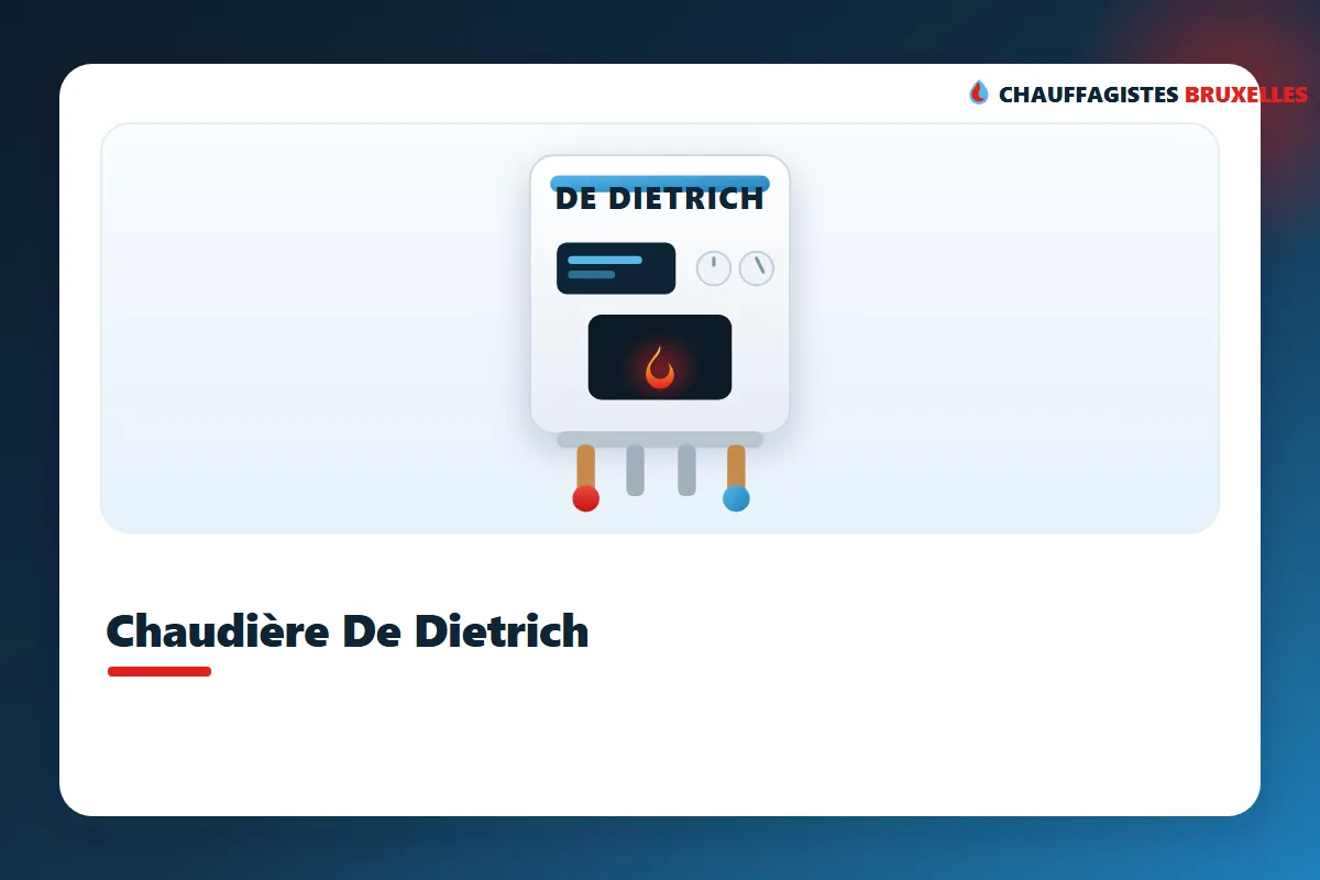 De Dietrich Naneo ketel in Brussel: plaatsing, prijs en onderhoud