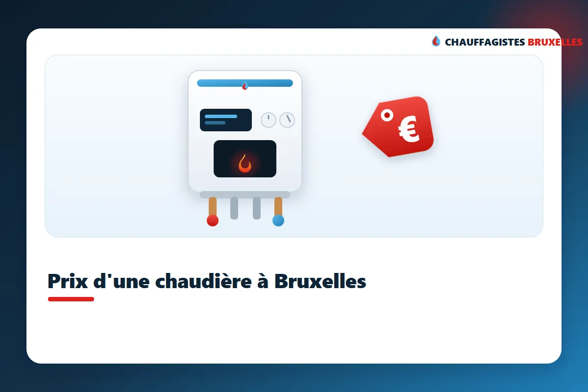 Prix d'une chaudière à Bruxelles : gaz, mazout et condensation en 2026