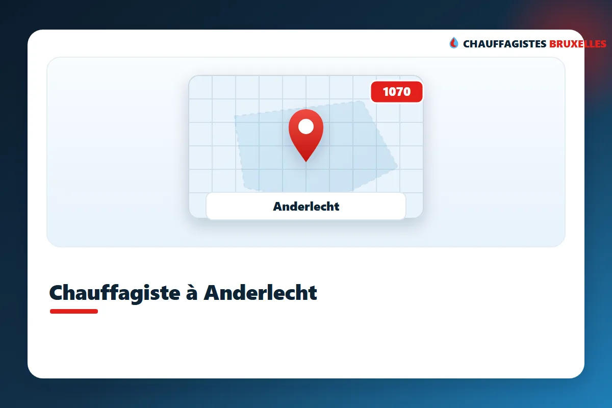 Verwarmingsinstallateur in Anderlecht voor het onderhoud van de ketel (1070)