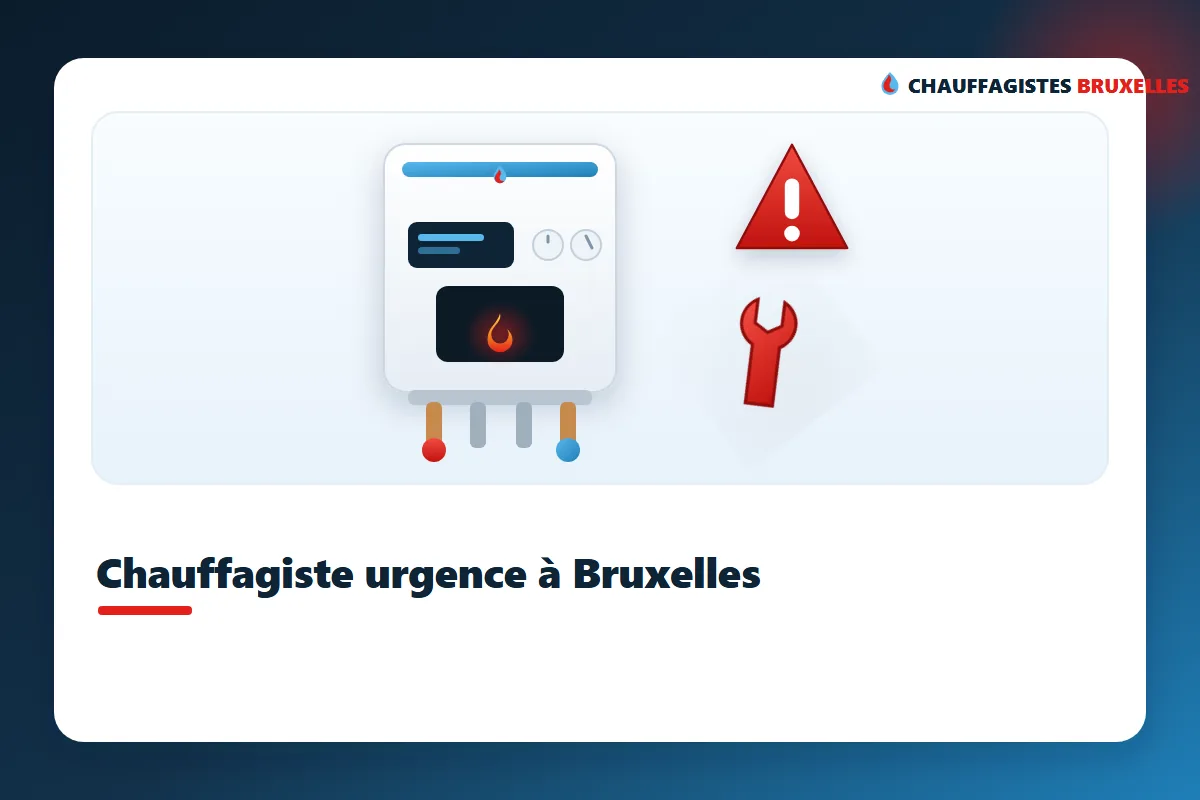 Verwarmingsinstallateur spoed in Brussel voor een herstelling van de ketel 24u