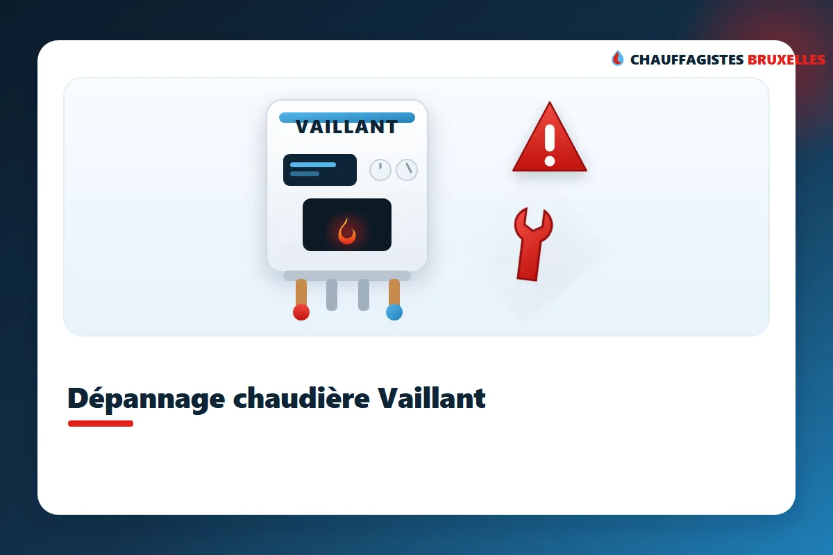 Herstelling van een Vaillant ecoTEC ketel in Brussel met foutcode