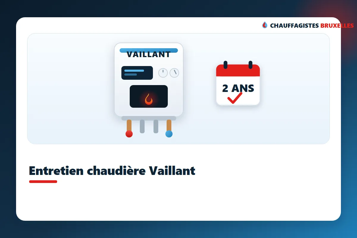 Onderhoud van een Vaillant ecoTEC ketel in Brussel door een erkend technicus