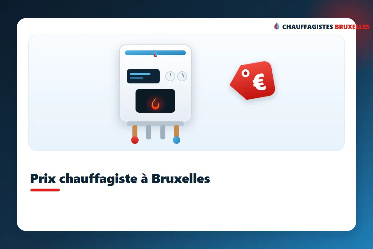 Prijs van een verwarmingsinstallateur in Brussel in 2026: onderhoud, herstelling en plaatsing